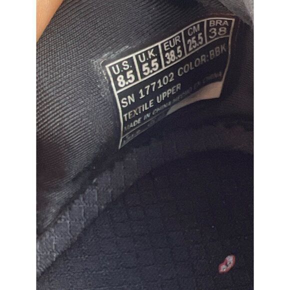 Skechers Los Angeles Women Black Stretch Fit Sneakers Size 8.5 - Picture 8 of 11